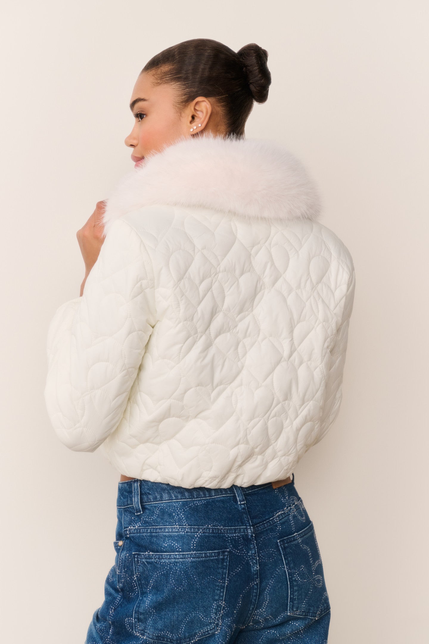 Sandria Heart-Quilted Puffer Jacket | Loveshackfancy near me