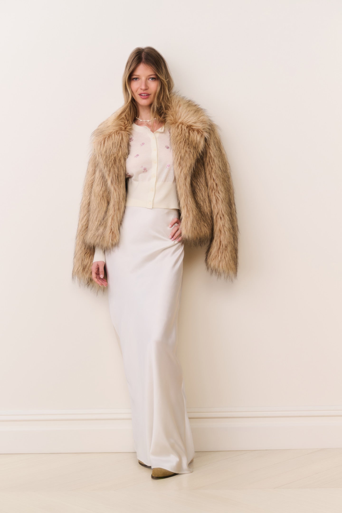 Valina Faux Fur Jacket | Loveshackfancy sale