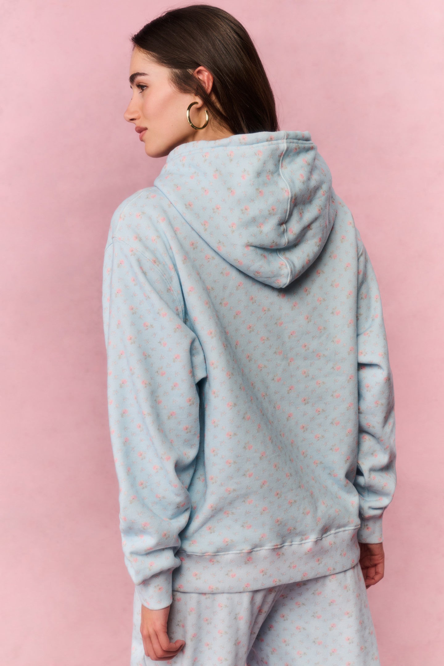 Nacova Cotton Oversized Hoodie | Loveshackfancy for sale