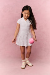 Little Girls Courtley Eyelet Active Dress | Loveshackfancy US