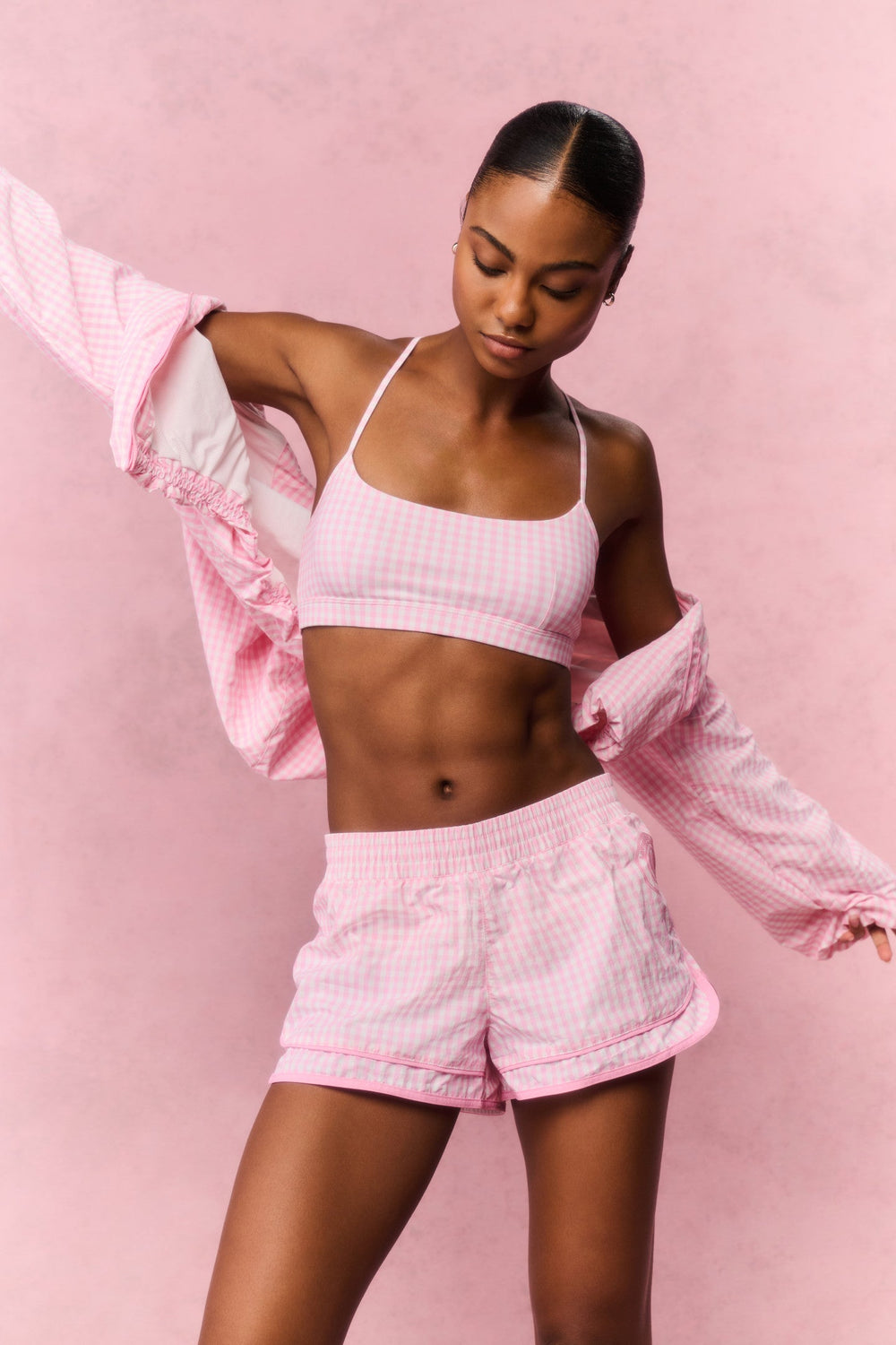 Cadelle Printed Sports Bra | Loveshackfancy online