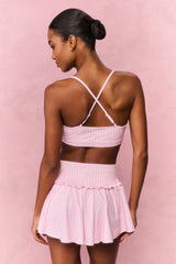 Cadelle Printed Sports Bra | Loveshackfancy online