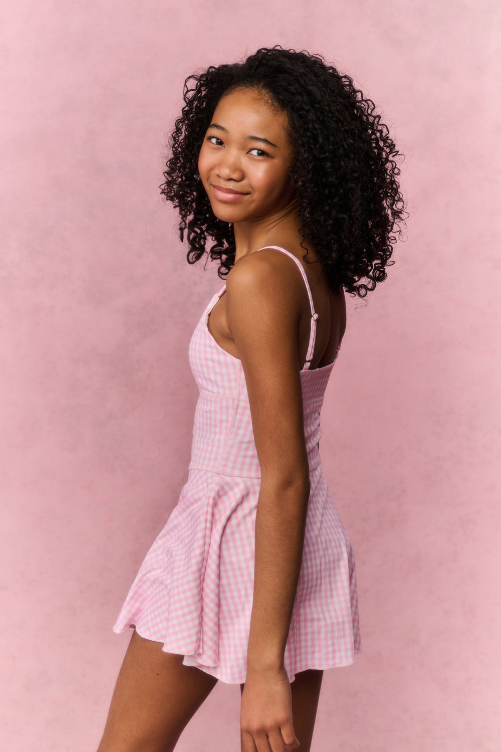Tween Gingham Kishori Active Dress | Loveshackfancy outlet