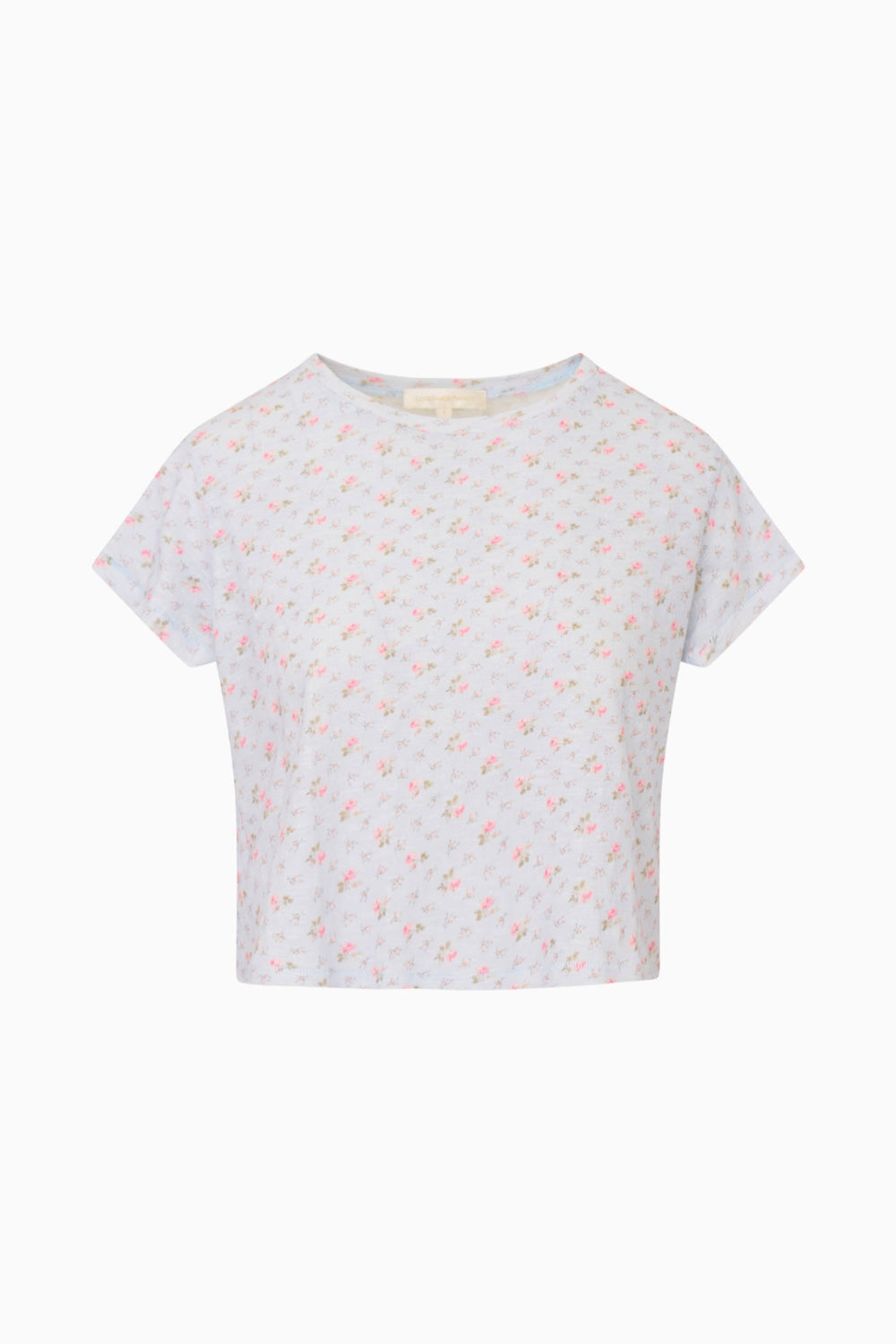 Rubin Cropped Cotton Tee | Loveshackfancy for sale