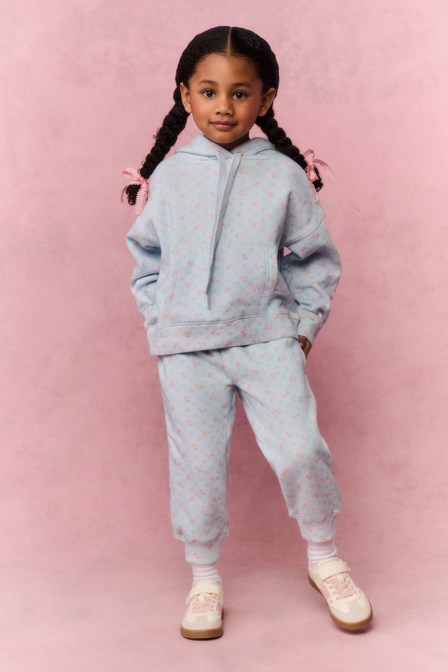 Little Girls Floral Zena Sweatpant | Loveshackfancy discount
