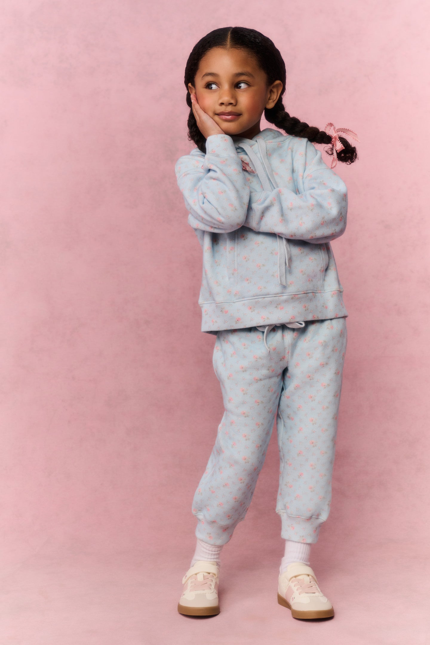 Little Girls Floral Zena Sweatpant | Loveshackfancy discount