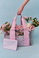 STATE x LoveShackFancy Floral Wellington Cabana Tote | Loveshackfancy for sale