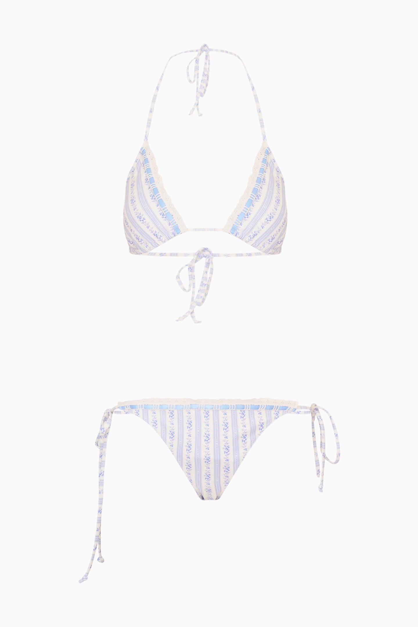 Harbor Floral Striped Bikini | Loveshackfancy sale