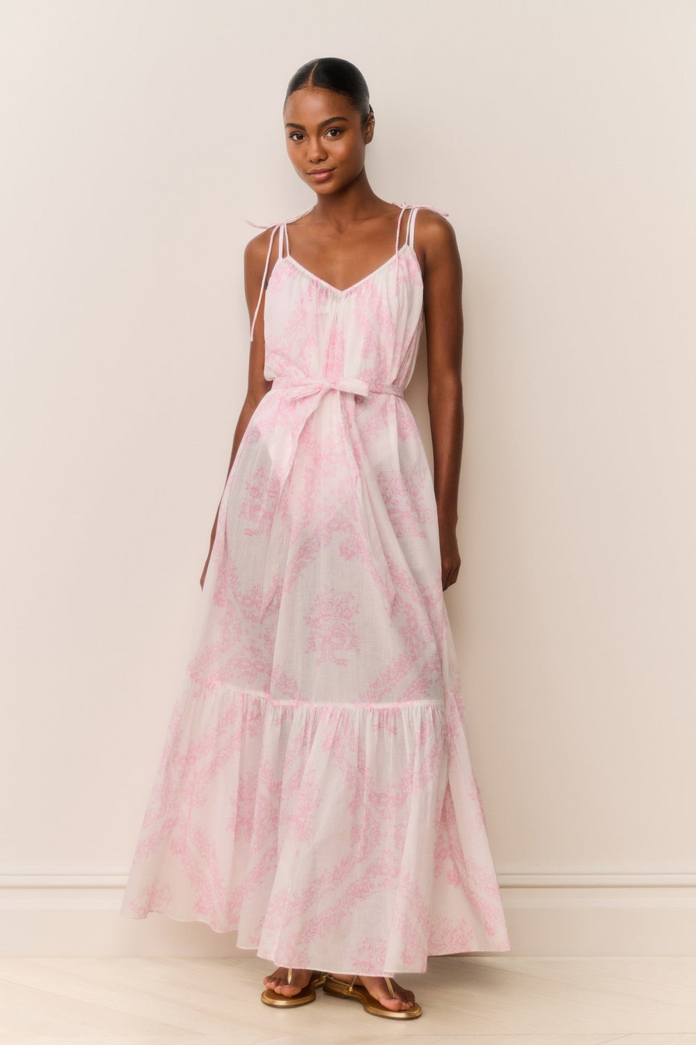 Hale Cotton Toile Print Cover-Up Dress | Loveshackfancy outlet