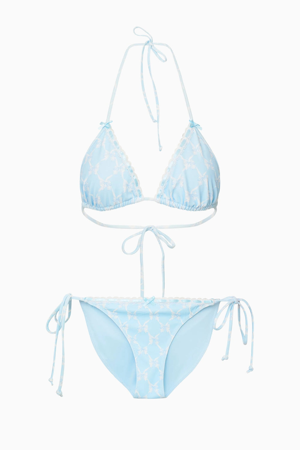 Harbor Chantilly Lace-Trimmed Bikini | Loveshackfancy sale