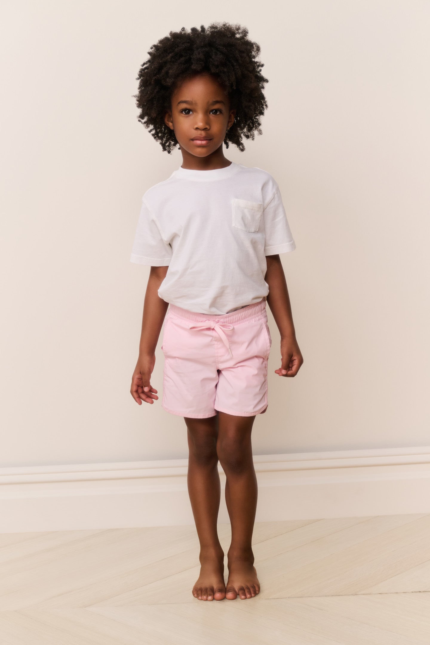 Boys Pink Swim Shorts | Loveshackfancy US