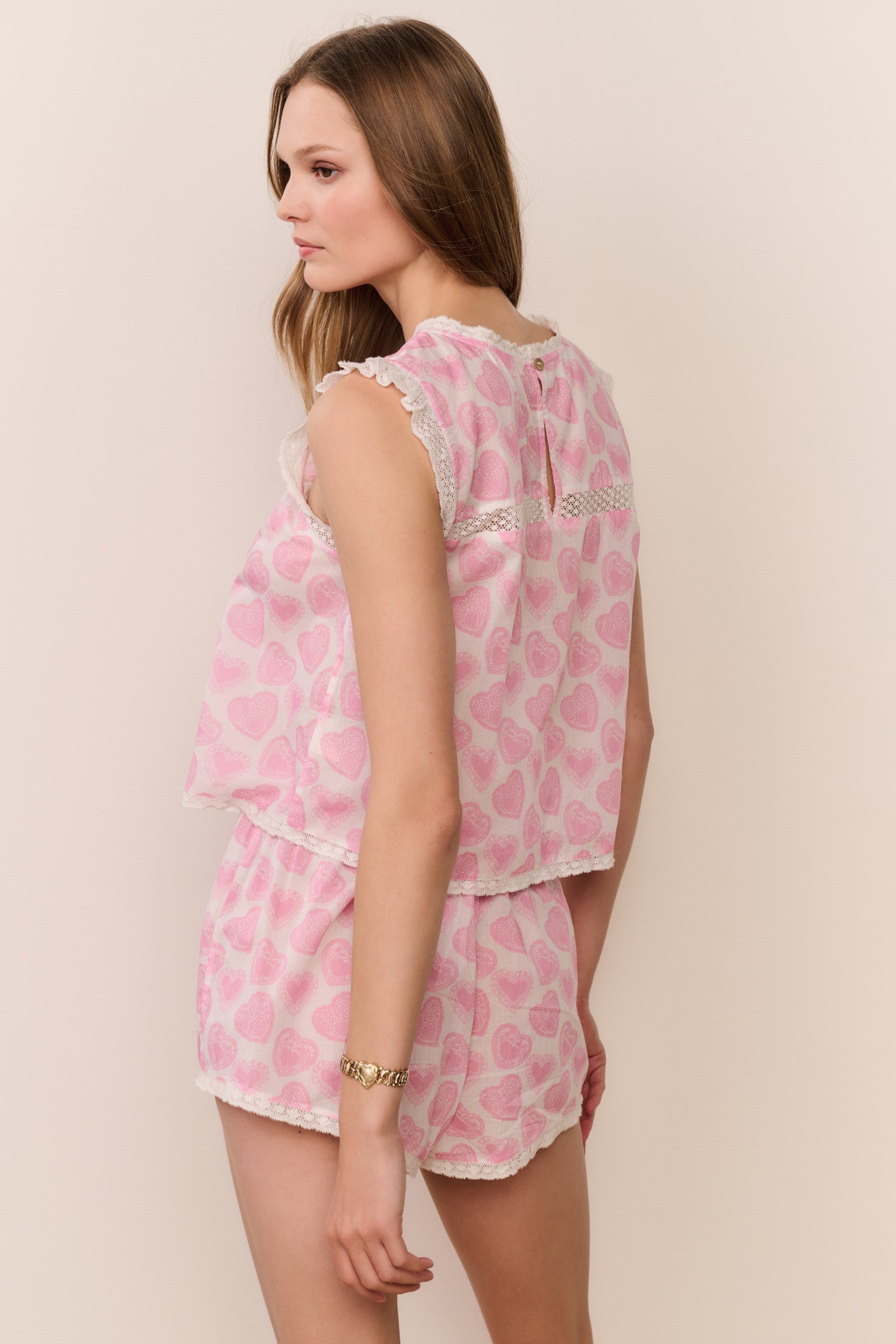 Sprouse Heart PJ Set | Loveshackfancy online