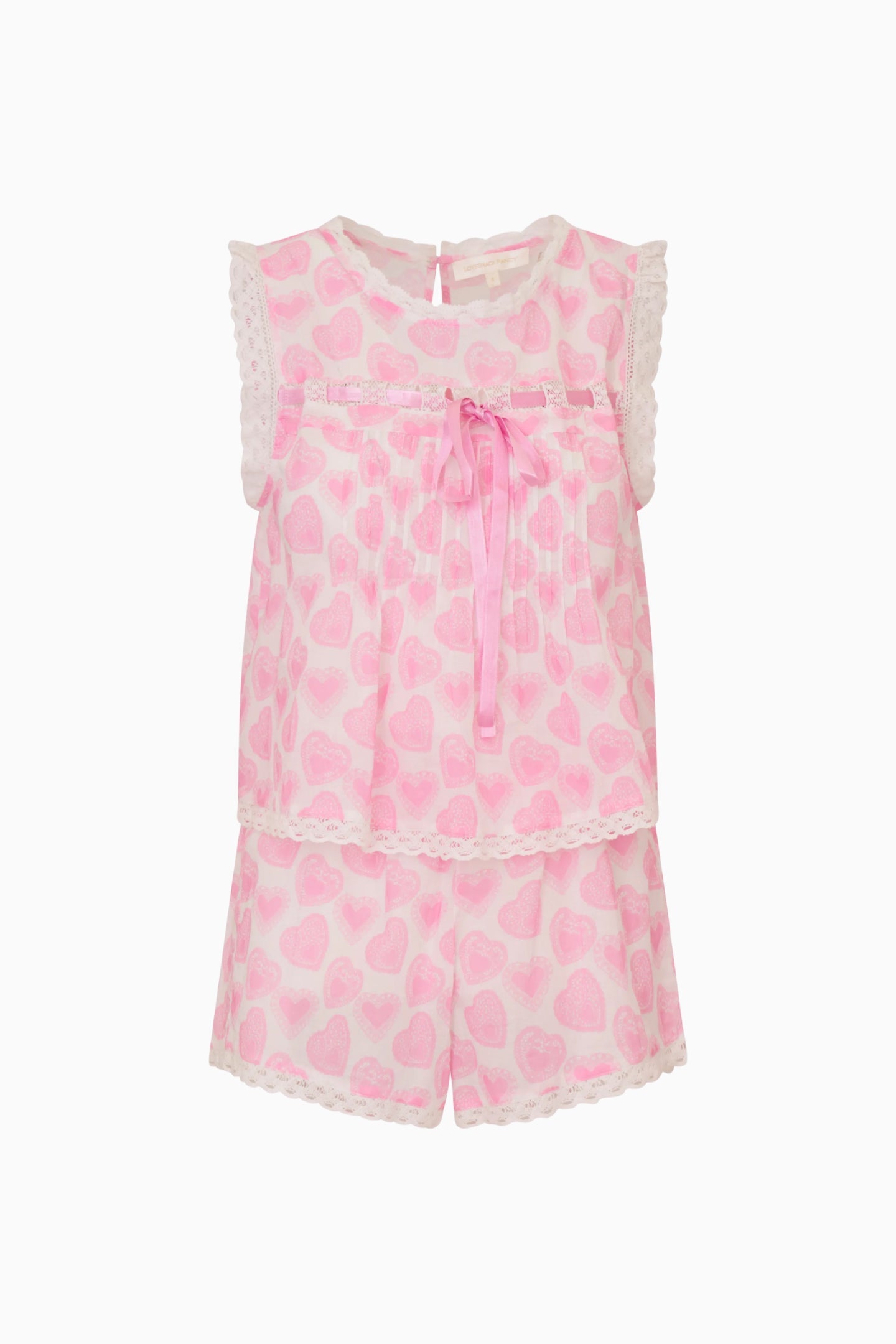 Sprouse Heart PJ Set | Loveshackfancy online