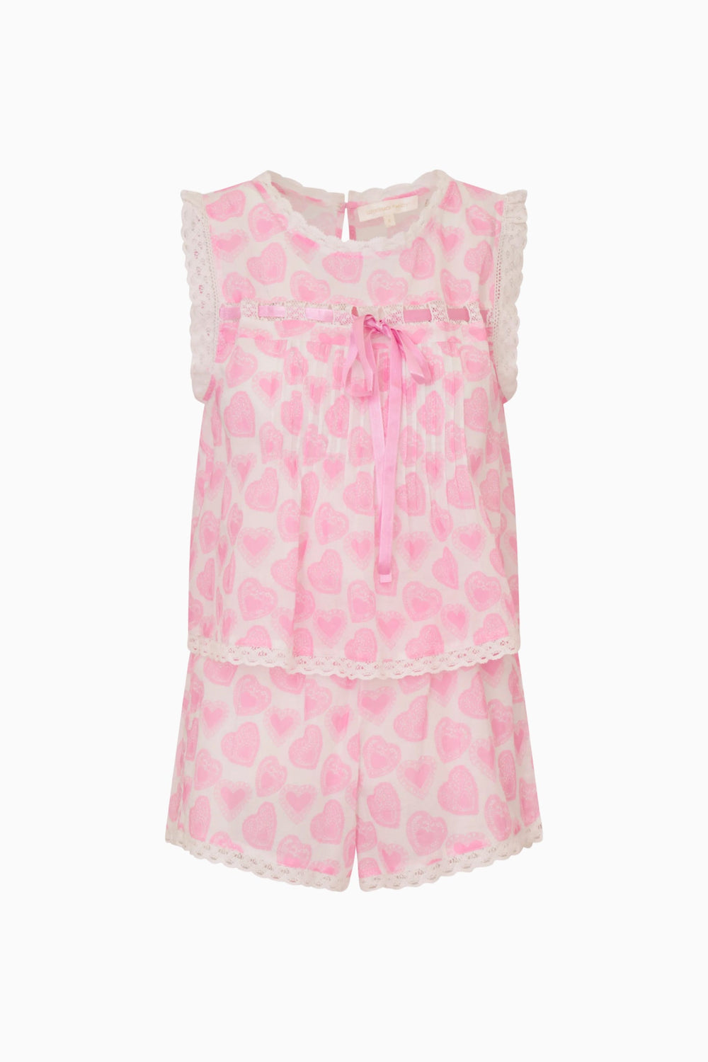 Sprouse Heart PJ Set | Loveshackfancy online