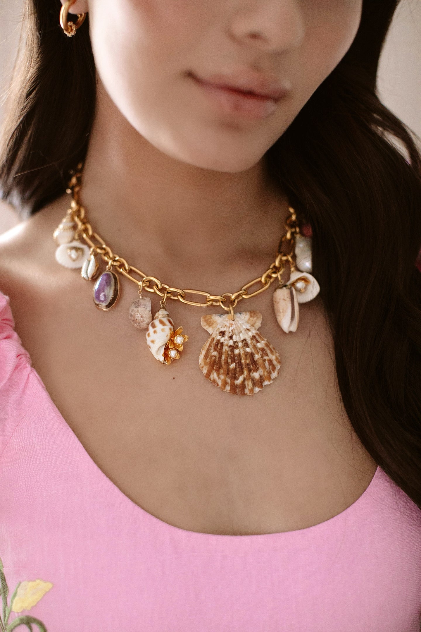 Brinker+Eliza Beach Bound Necklace | Loveshackfancy outlet