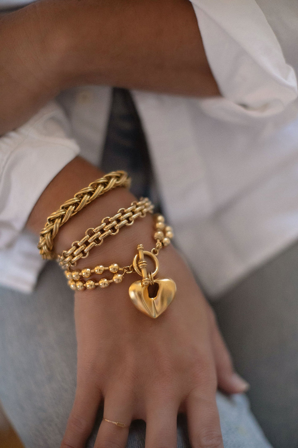 Brinker+Eliza End Game Bracelet | Loveshackfancy for sale