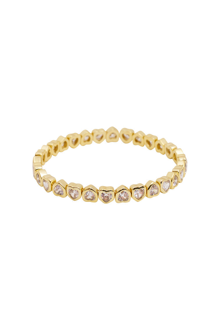 Erin Wachs Small Heart Stretch Bracelet | Loveshackfancy online
