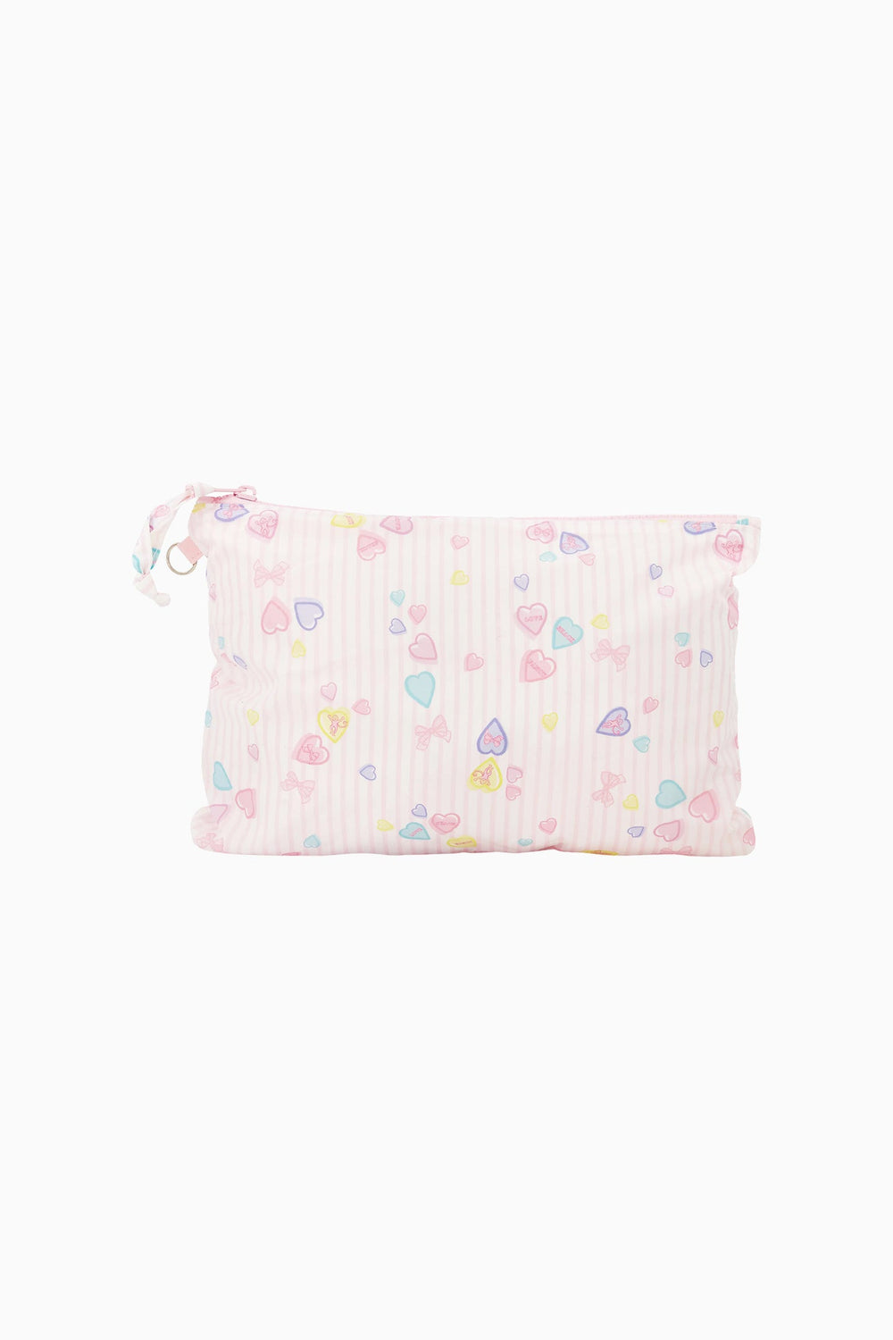 LoveShackFancy x Roller Rabbit Heart Stripe Bow Tote Bag | Loveshackfancy outlet