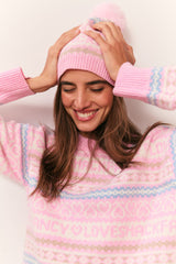 Sanibel Wool Fair Isle Beanie | Loveshackfancy discount