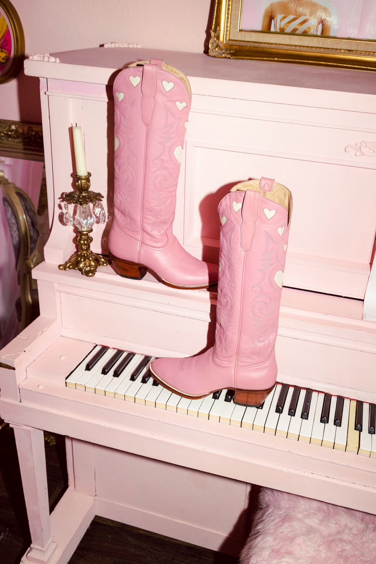 Cheek Heart Boots by City Boots | Loveshackfancy for sale