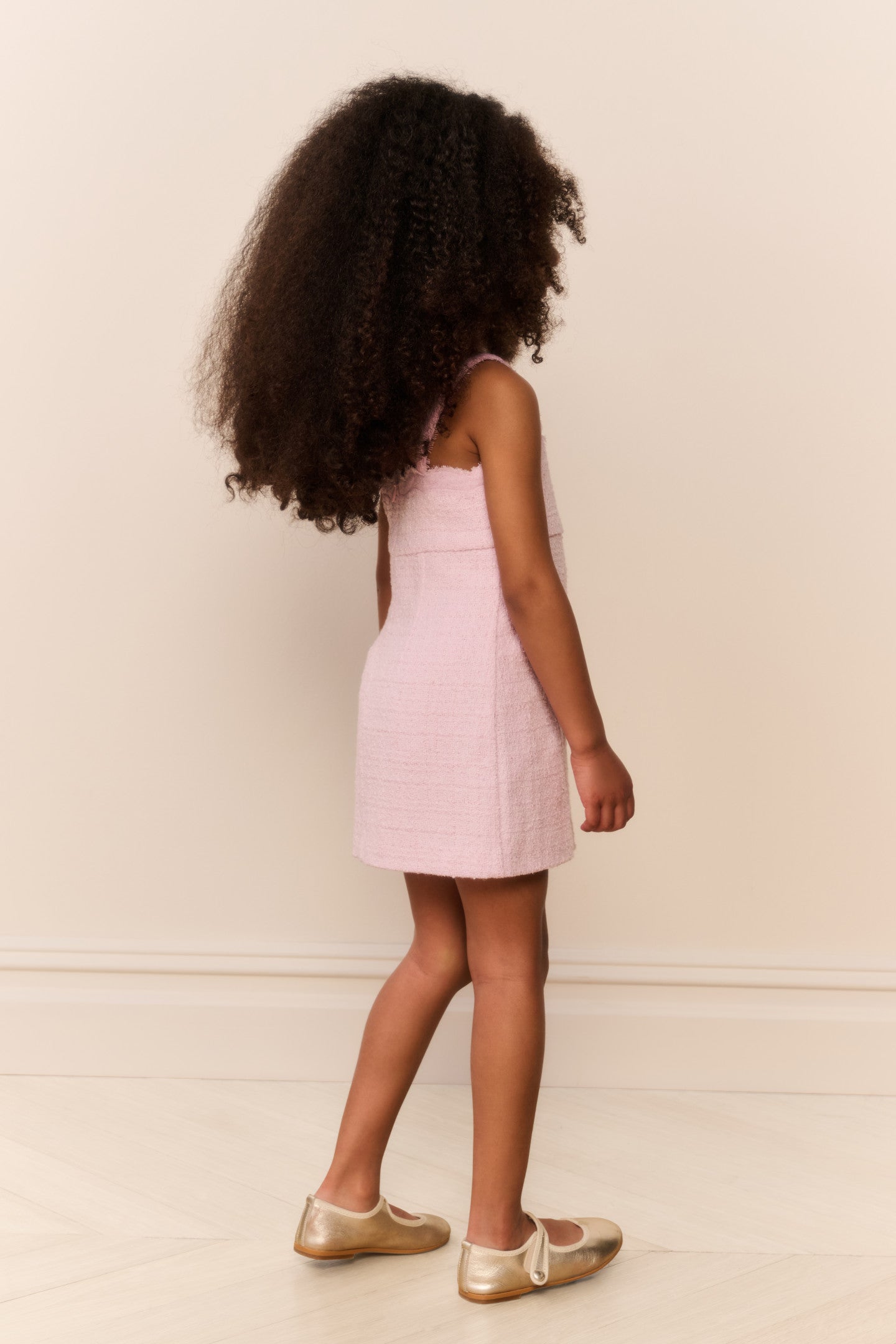 Little Girls Lace Tweed Willamina Dress | Loveshackfancy near me