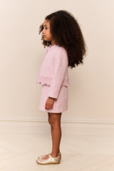 Little Girls Lace Tweed Erina Jacket | Loveshackfancy online