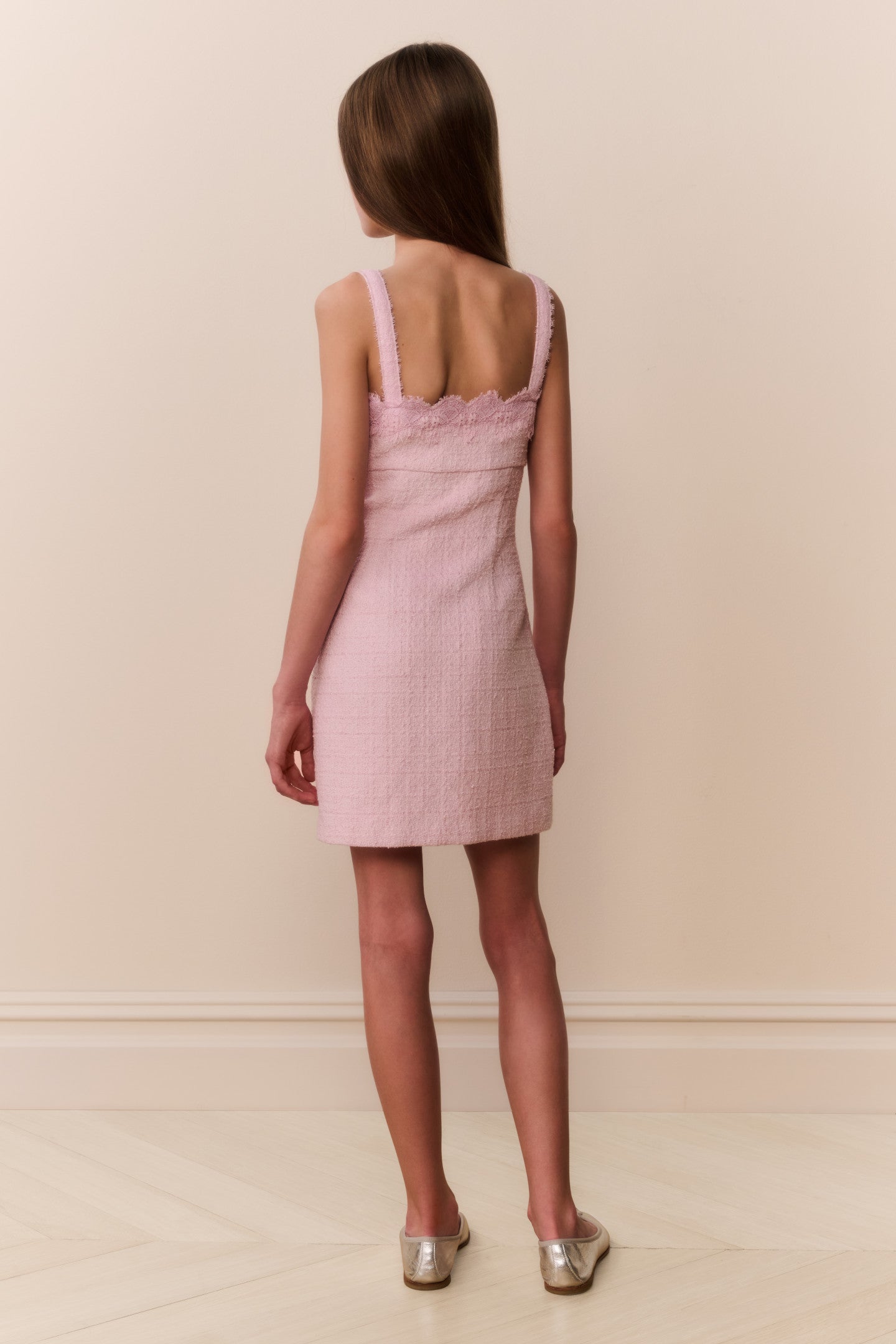 Tween Lace Tweed Willamina Dress | Loveshackfancy outlet