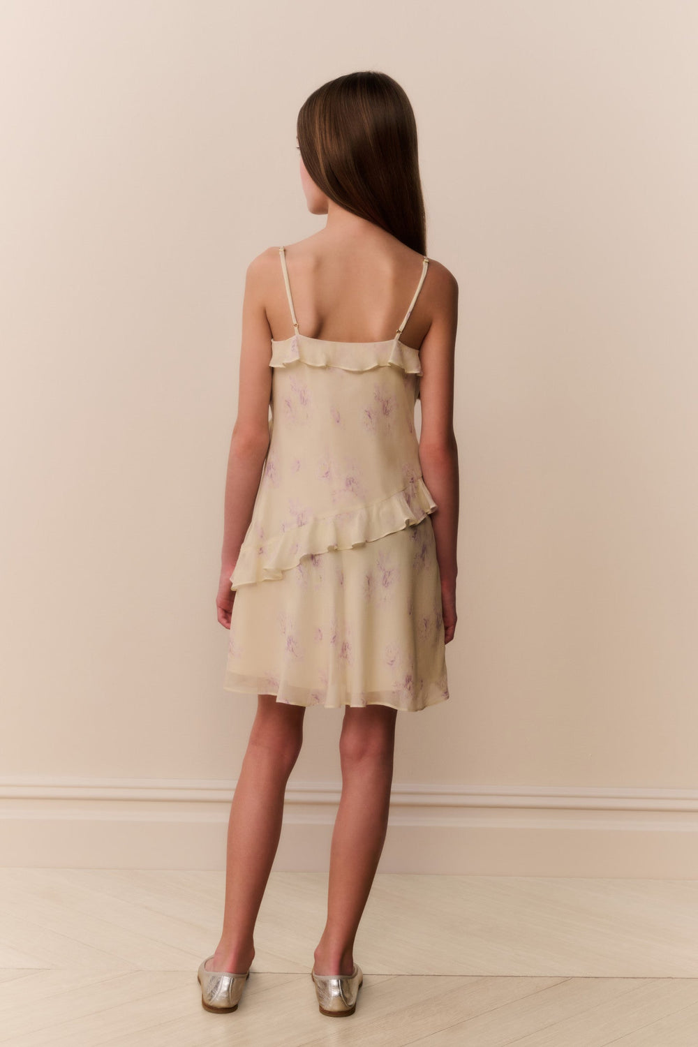 Tween Lomina Floral Chiffon Dress | Loveshackfancy online