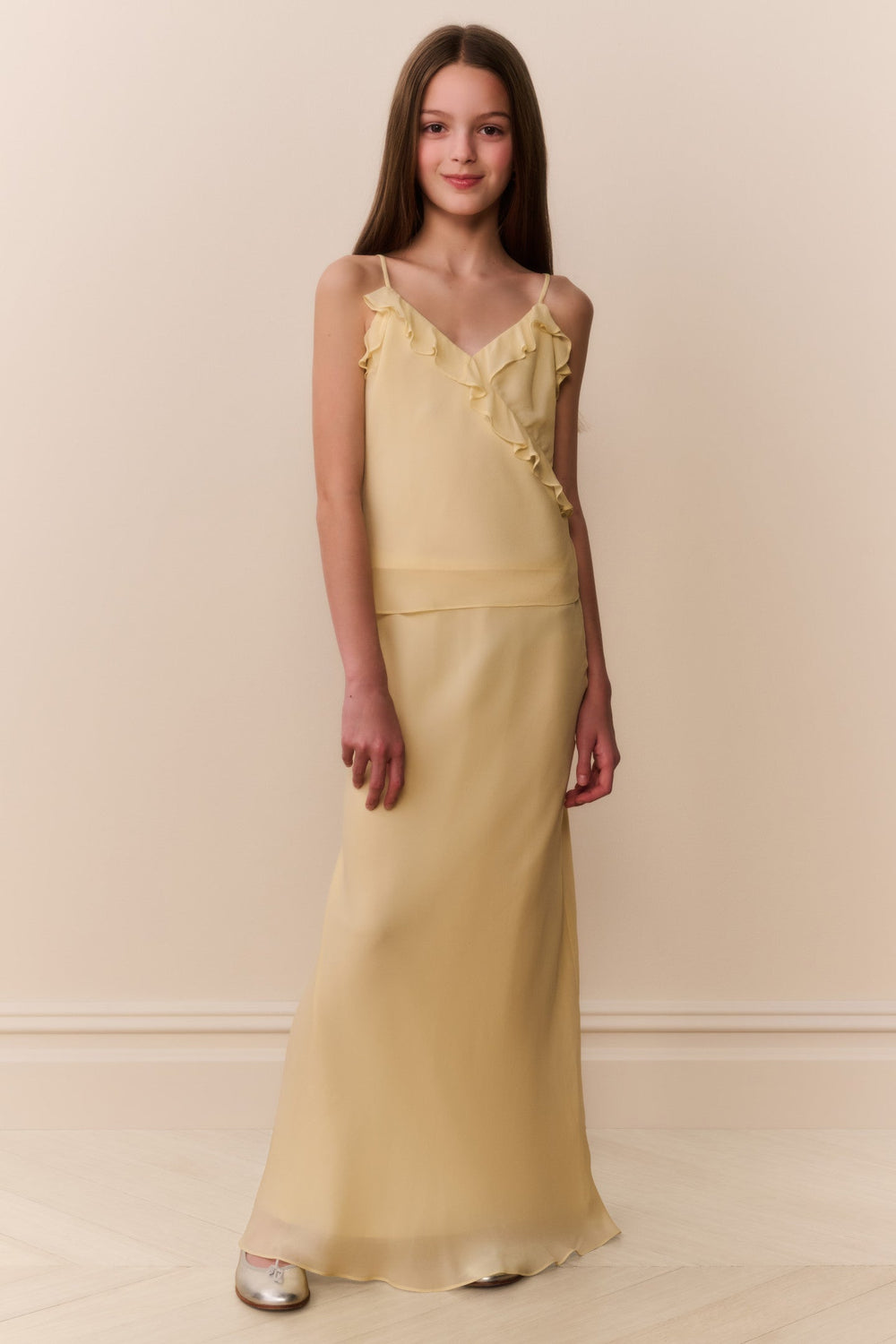 Tween Kalea Chiffon Ruffle Top | Loveshackfancy discount