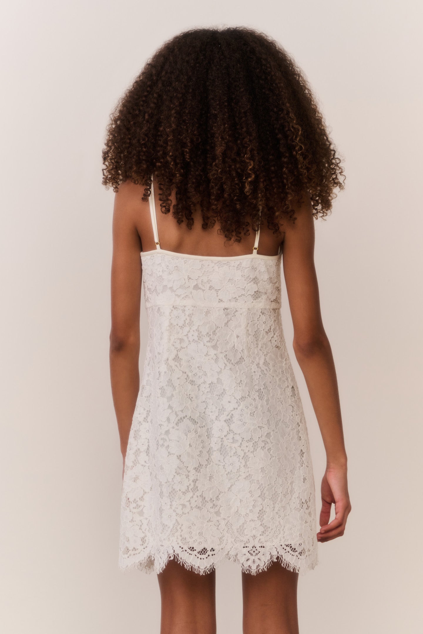 Tween Petaline Lace Mini Dress | Loveshackfancy online