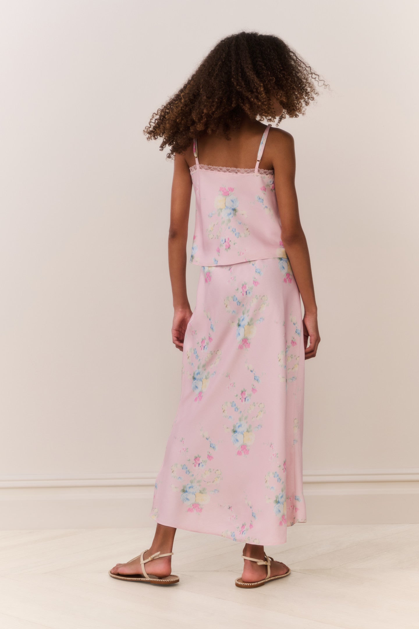 Tween Lirena Satin Floral Top | Loveshackfancy sale