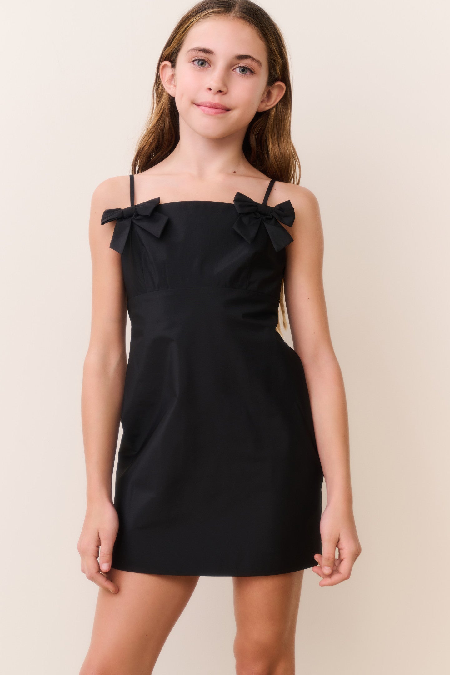 Tween Venta Bow Mini Dress | Loveshackfancy on sale