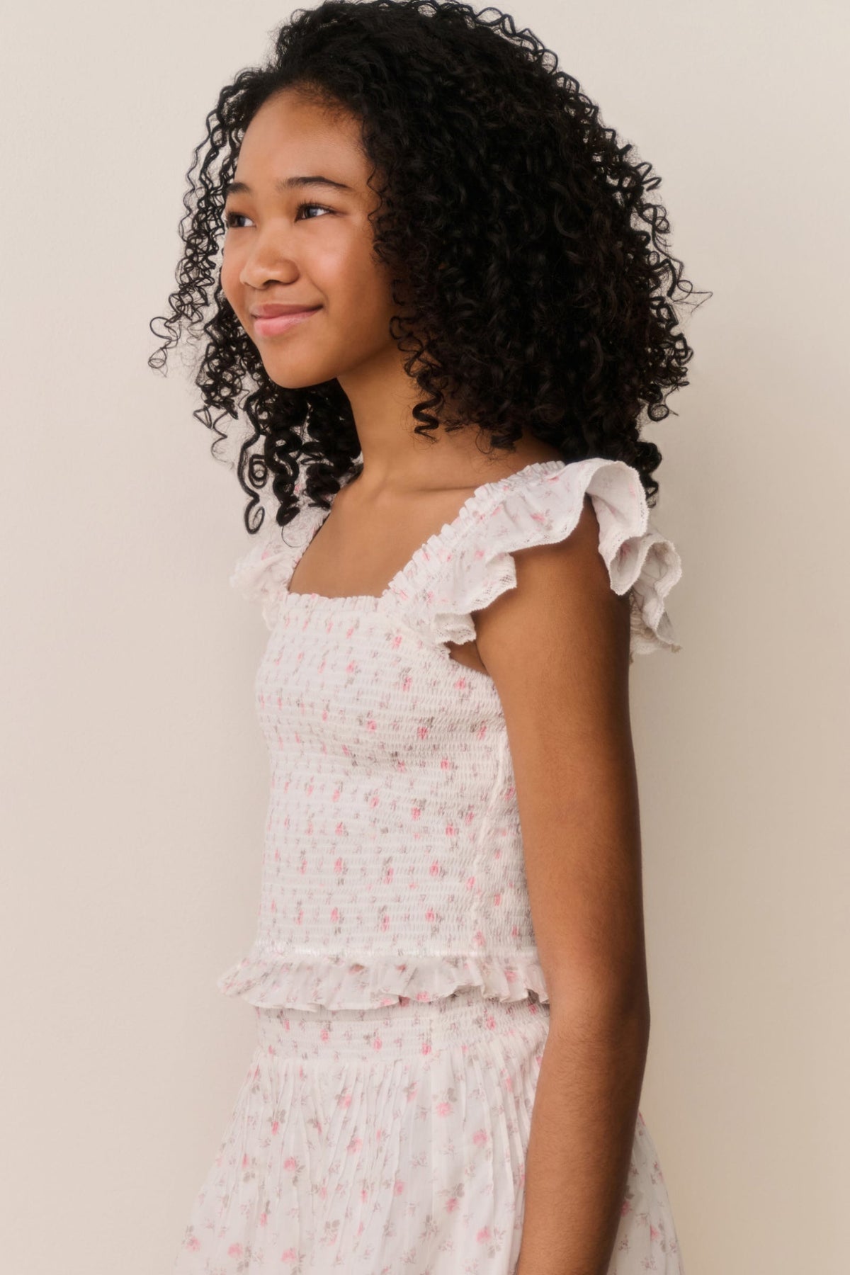 Tween Jeanna Floral Cotton Top | Loveshackfancy near me