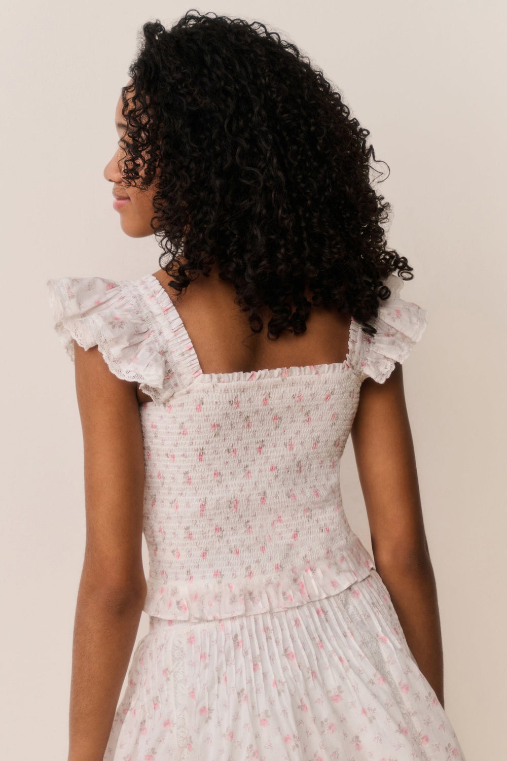Tween Jeanna Floral Cotton Top | Loveshackfancy near me