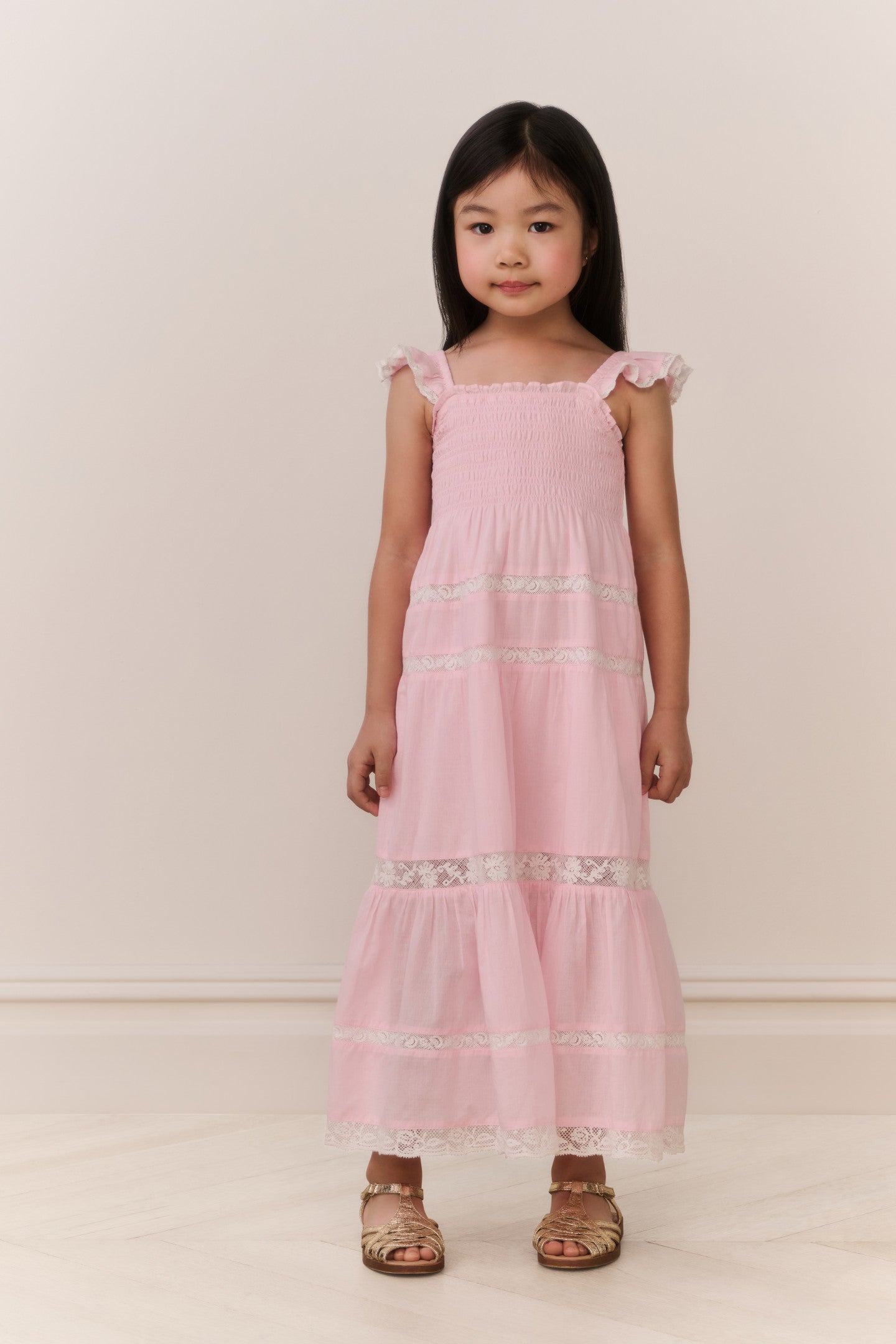Little Girls Rhiannon Cotton Maxi Dress | Loveshackfancy discount