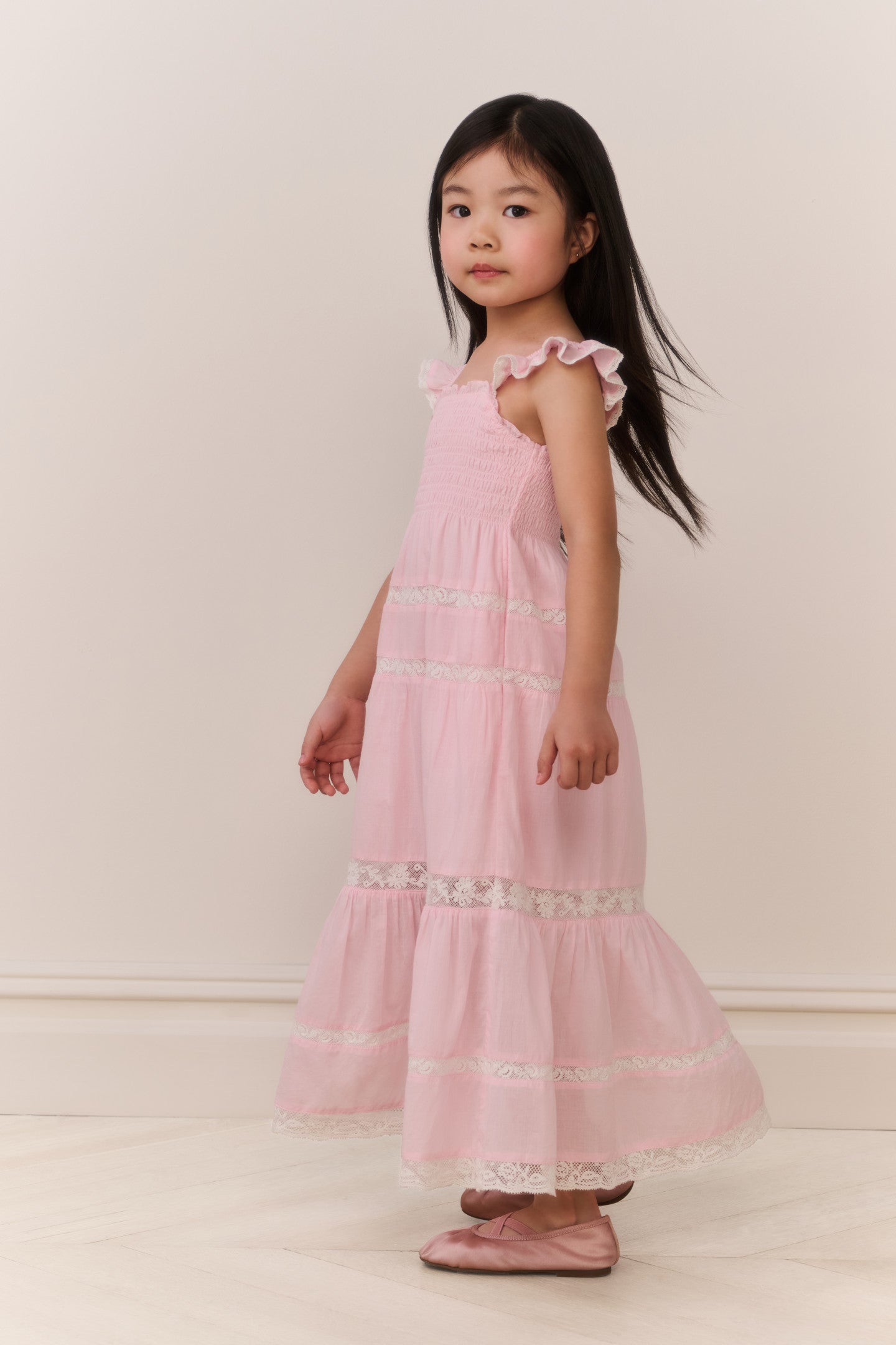 Little Girls Rhiannon Cotton Maxi Dress | Loveshackfancy discount
