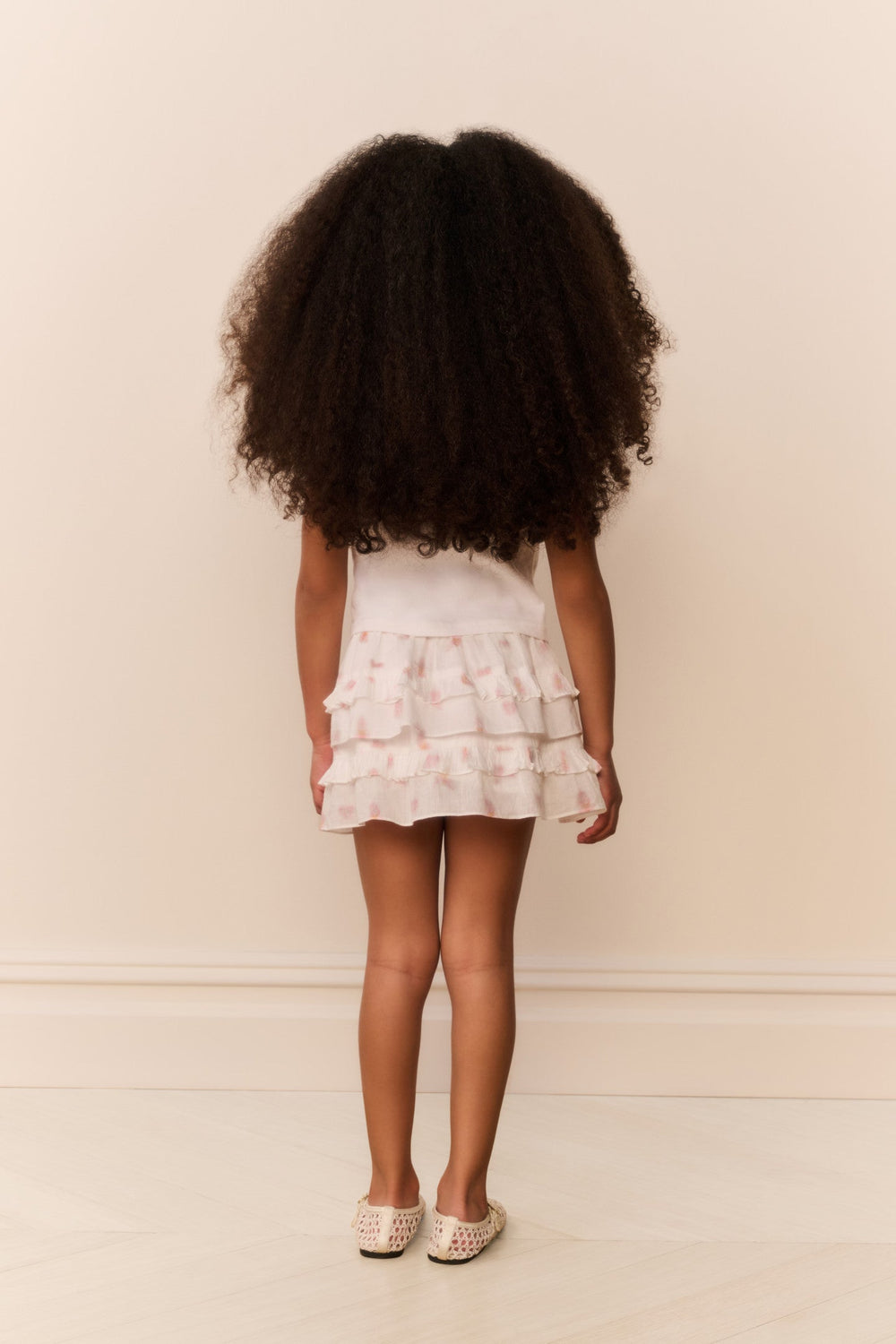 Little Girls Vanilla Twirl Billie Skirt | Loveshackfancy for sale