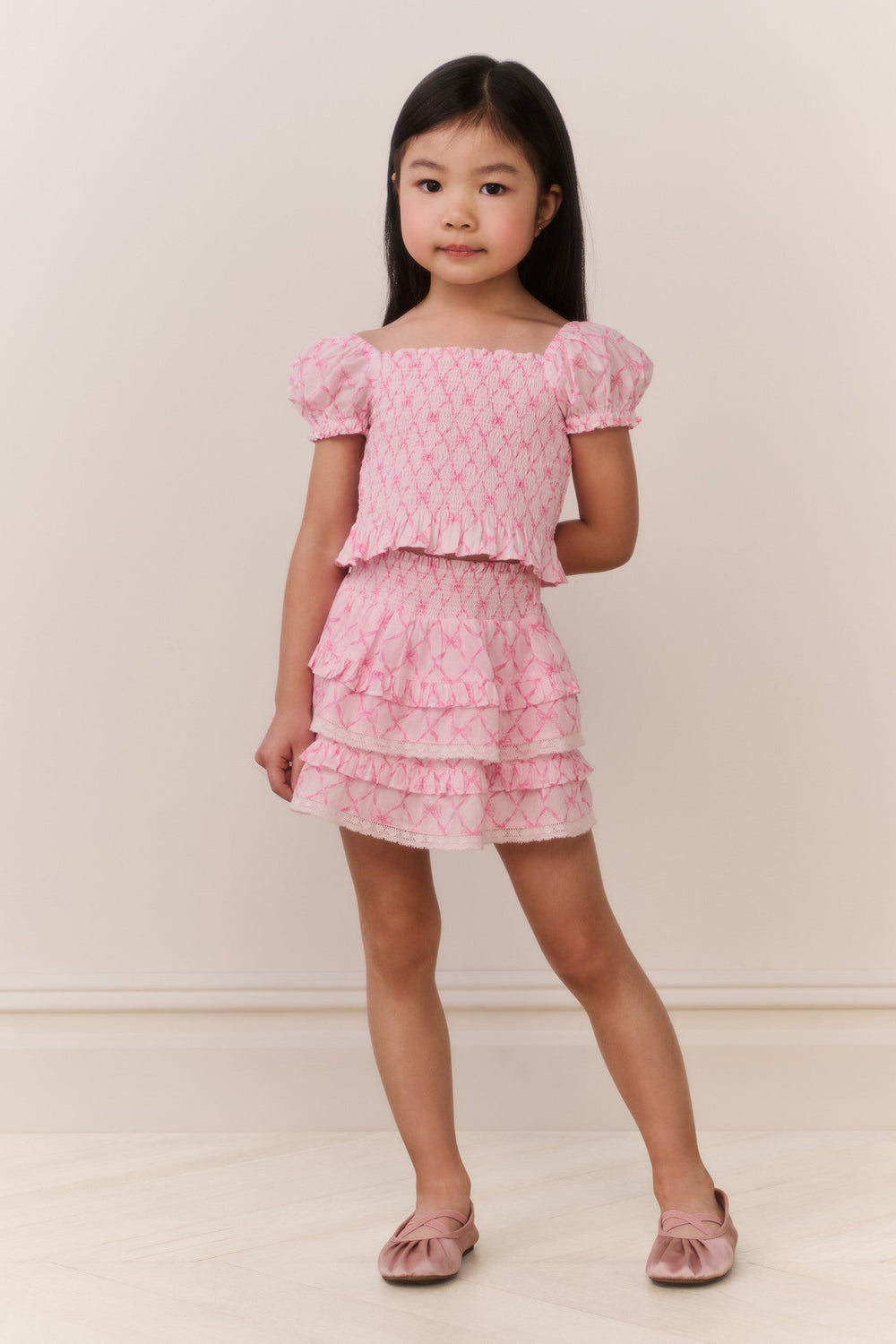 Little Girls Sweetheart Fabielle Top | Loveshackfancy near me