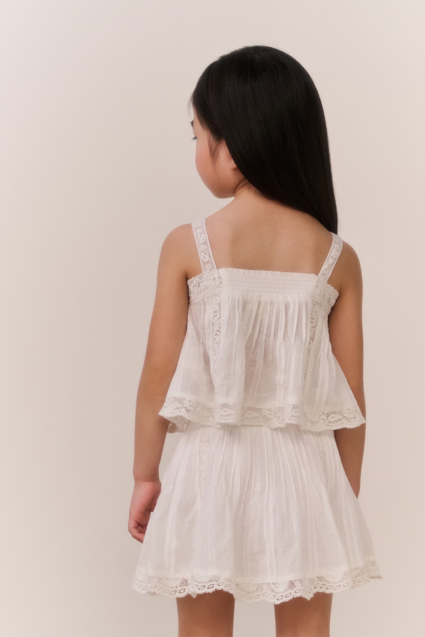 Little Girls Solena Cotton Skirt | Loveshackfancy outlet