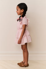 Little Girls Jaime Lace-Trimmed Cotton Dress | Loveshackfancy discount
