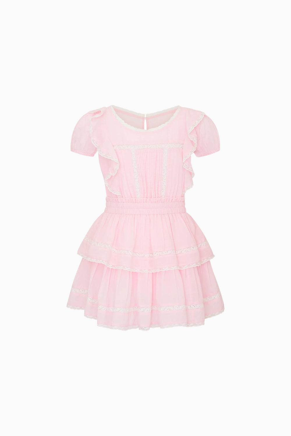 Little Girls Jaime Lace-Trimmed Cotton Dress | Loveshackfancy discount