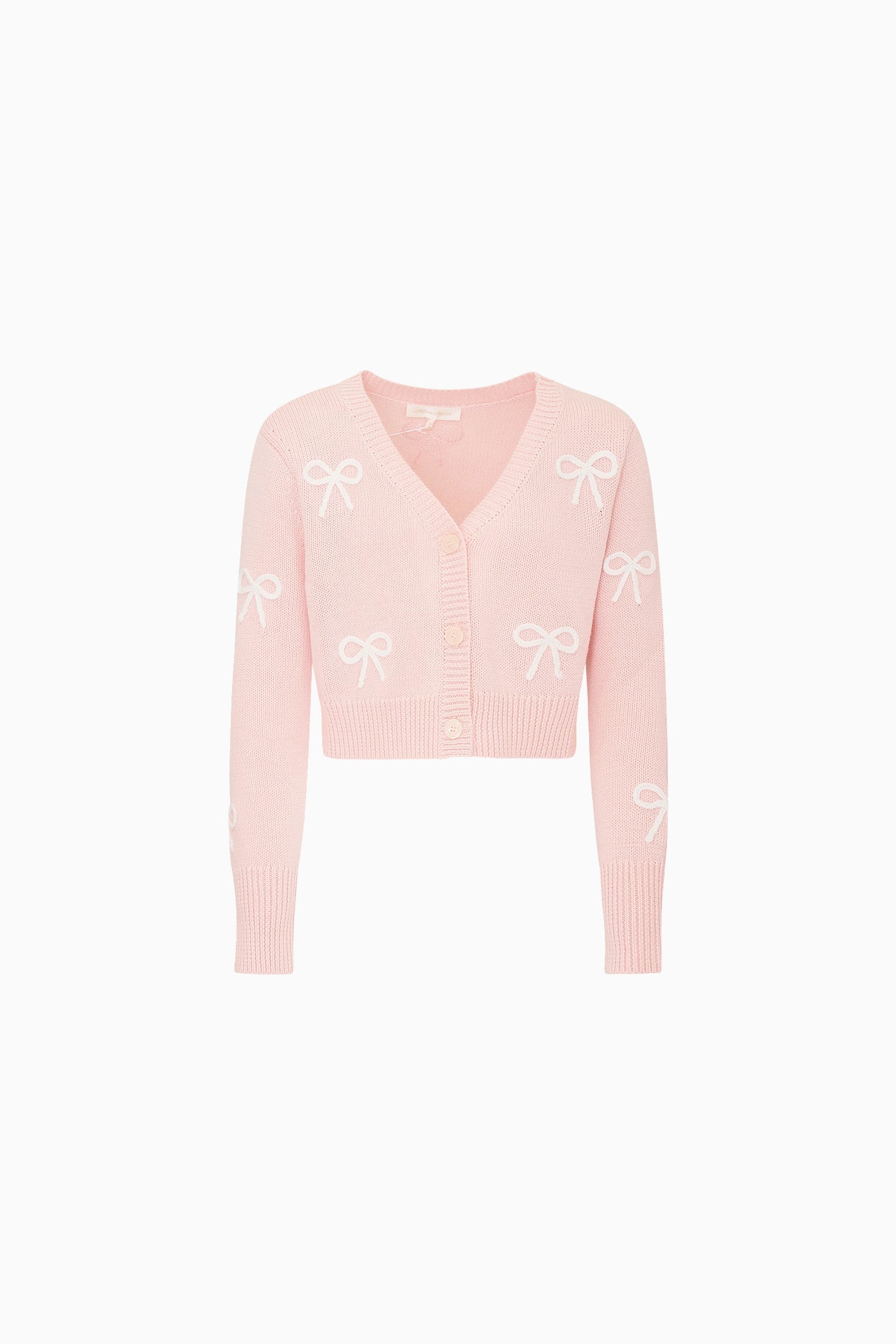 Little Girls Jayne Bow Embroidered Cardigan | Loveshackfancy sale