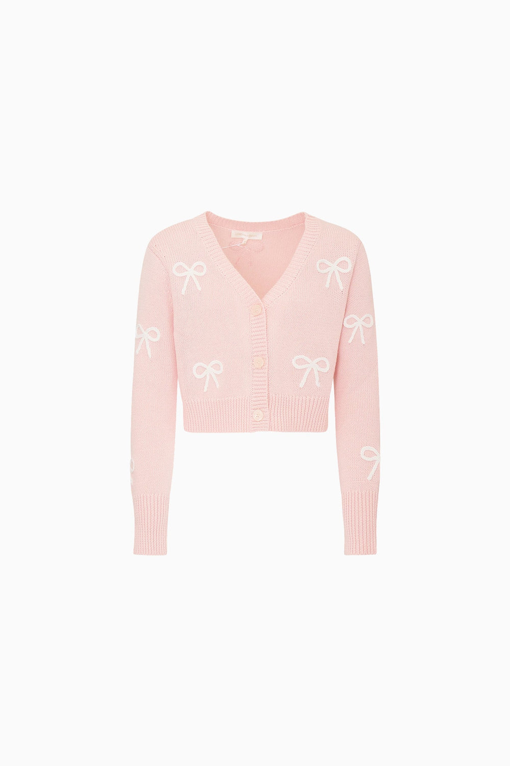 Little Girls Jayne Bow Embroidered Cardigan | Loveshackfancy sale