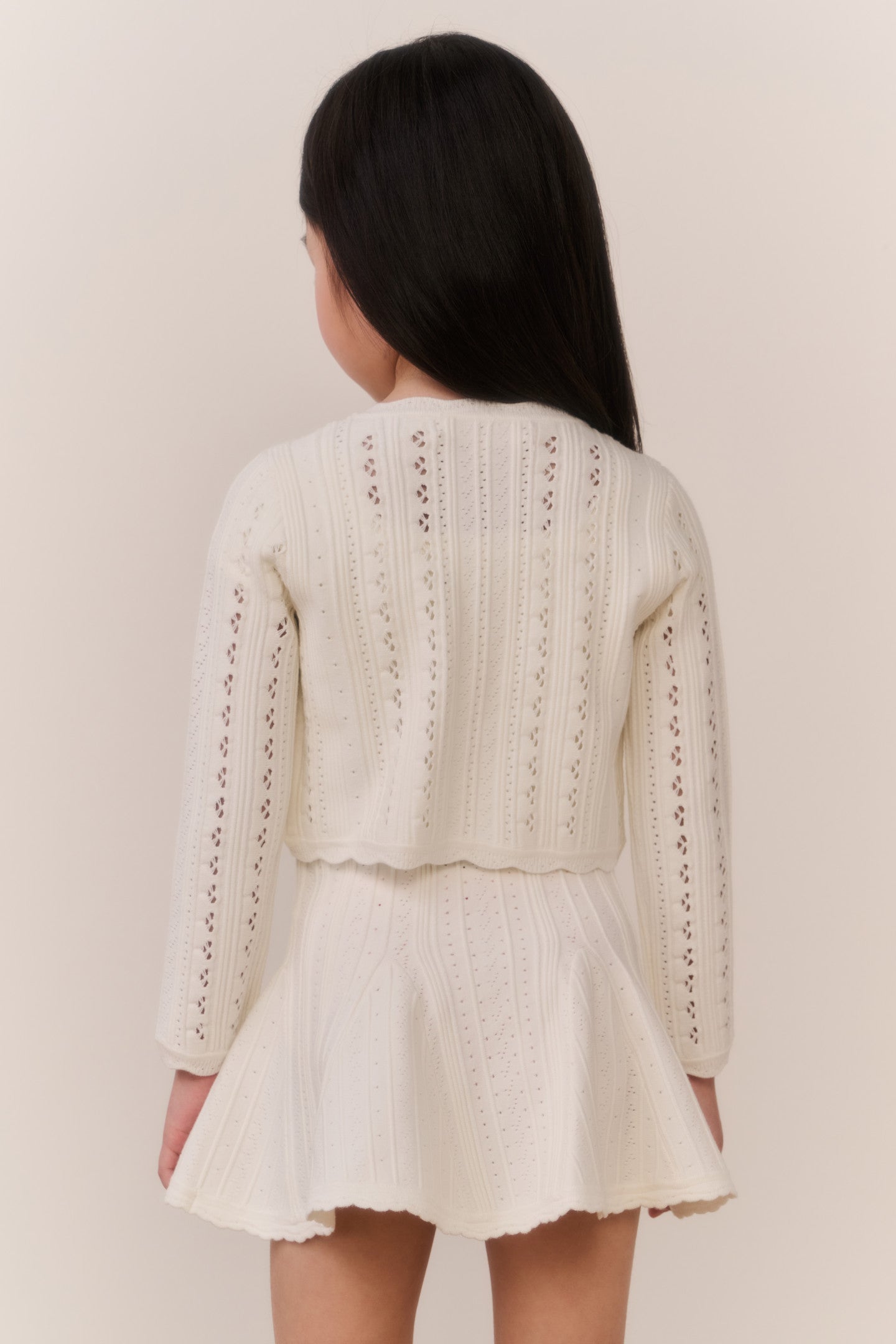 Little Girls Emlynn Pointelle Cardigan | Loveshackfancy outlet
