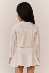 Little Girls Emlynn Pointelle Cardigan | Loveshackfancy outlet