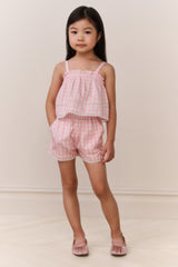 Little Girls Fiorella Gingham Top | Loveshackfancy discount
