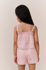Little Girls Fiorella Gingham Top | Loveshackfancy discount