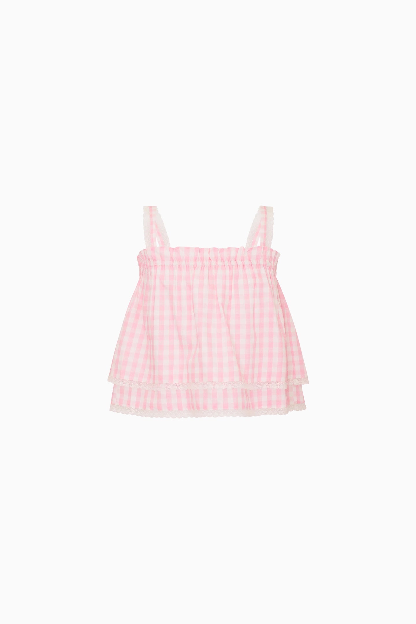 Little Girls Fiorella Gingham Top | Loveshackfancy discount