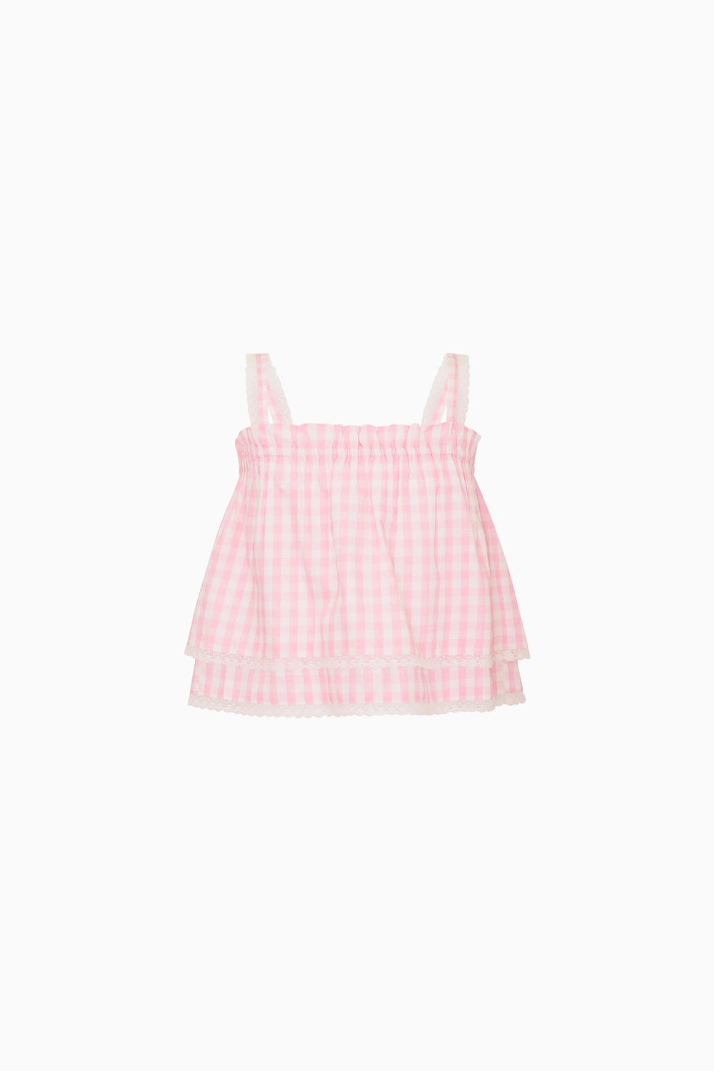 Little Girls Fiorella Gingham Top | Loveshackfancy discount