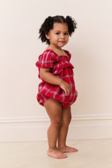 Baby Carlita Tartan Pinafore | Loveshackfancy for sale